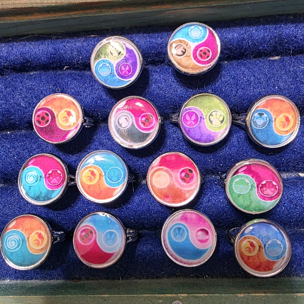 Miraculous Unify Rings, Lot Of 14